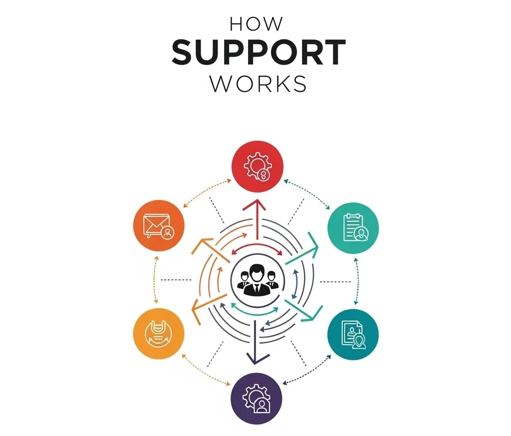 how our support system works