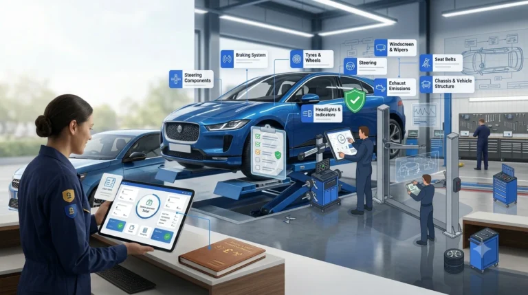 featured image on mot inspection for manuals