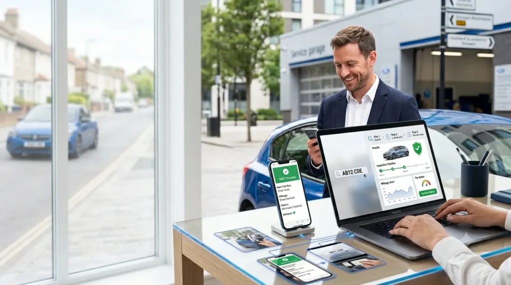 image for mot status check