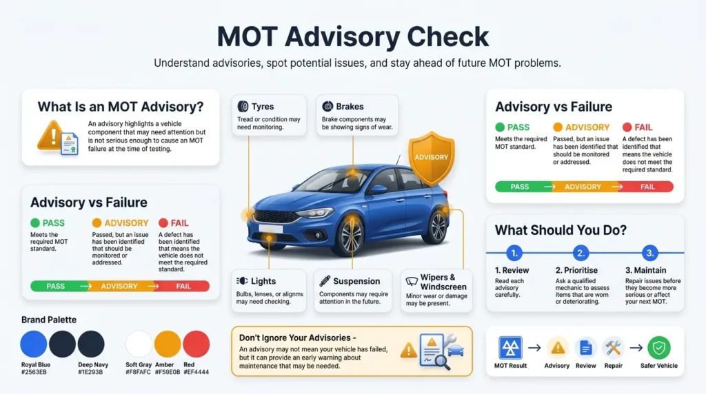 MOT advisory checks